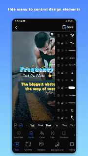Text auf Foto -Bildbearbeitung screenshot 4