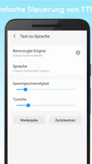 Text to Voice - Vorlesen screenshot 6