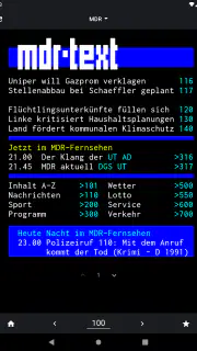 TextTV – Teletext Deutschland screenshot 8