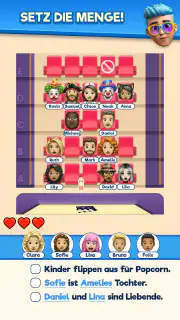 That's My Seat - Logic Puzzle screenshot 1