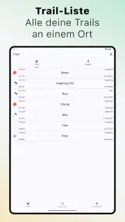 The Mantrailing App screenshot 7