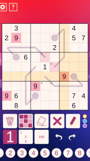 Thermo Sudoku screenshot 4
