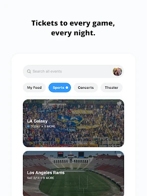 TickPick - Live Event Tickets screenshot