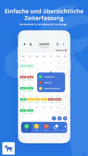 timeGOAT Zeiterfassung screenshot 1