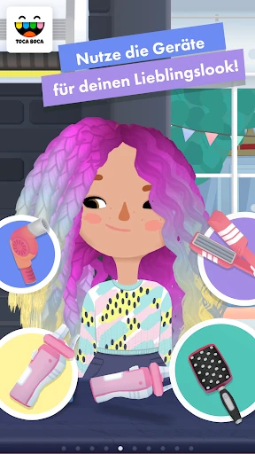 Toca Hair Salon 3 screenshot