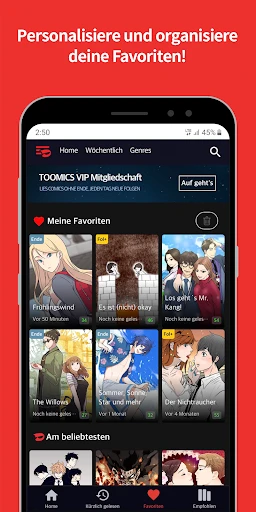 Toomics - Lies Premium Comics screenshot