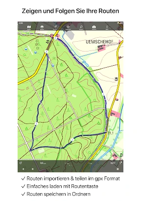 Topo GPS screenshot