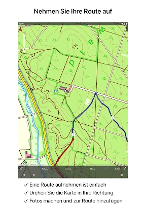 Topo GPS screenshot