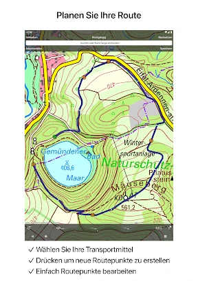 Topo GPS screenshot