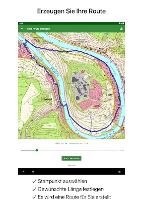 Topo GPS screenshot
