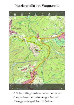 Topo GPS screenshot