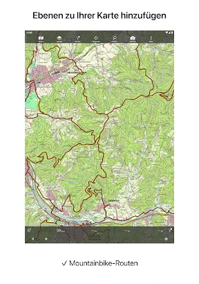 Topo GPS screenshot