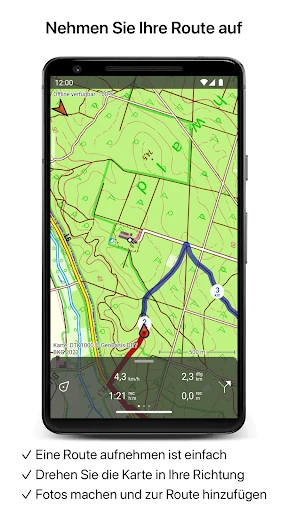 Topo GPS screenshot