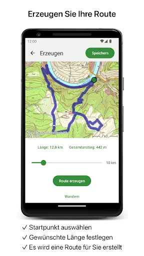 Topo GPS screenshot