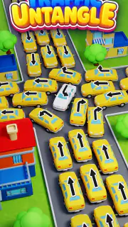 Traffic Untangle: Puzzle Roads screenshot 1