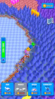Train Miner: Eisenbahnspiel screenshot 3