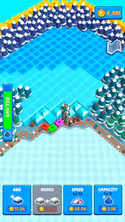 Train Miner: Eisenbahnspiel screenshot 4