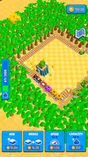 Train Miner: Eisenbahnspiel screenshot 8