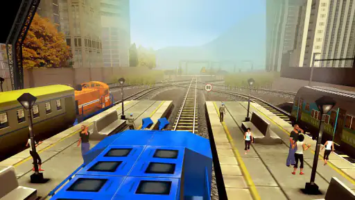 Train Racing Games 3D 2 Player screenshot 1