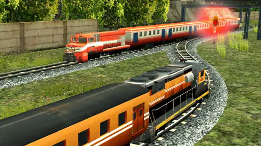Train Racing Games 3D 2 Player screenshot 7
