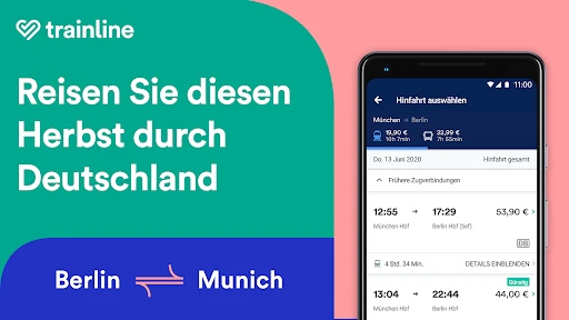 Trainline: Zugtickets kaufen screenshot