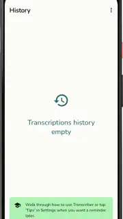 Transcriber for WhatsApp screenshot 1