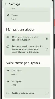 Transcriber for WhatsApp screenshot 6
