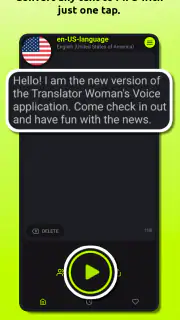 Translator Woman's Voice - TTS screenshot 2