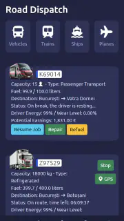Transport Empire Manager screenshot 3