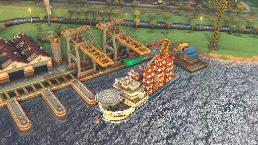 Transport Tycoon Empire: Stadt screenshot