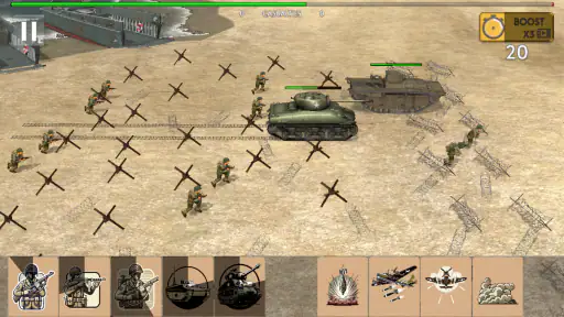 Trench Warfare WW2 Strategy screenshot 1