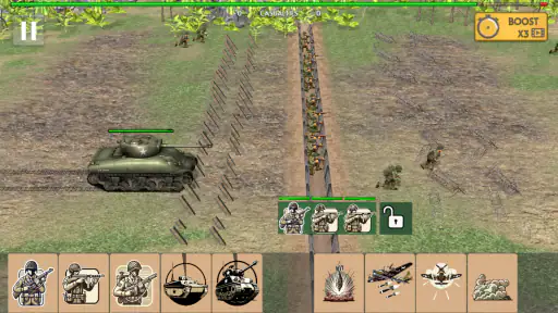 Trench Warfare WW2 Strategy screenshot 5