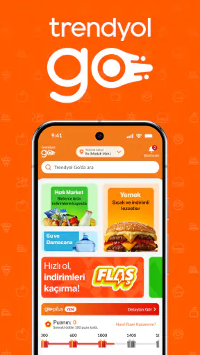 Trendyol Go: Yemek, Market, Su screenshot