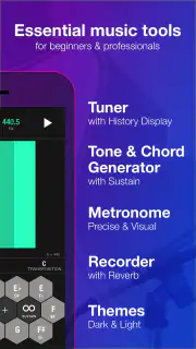 Tunable: Tuner und Metronom screenshot 2