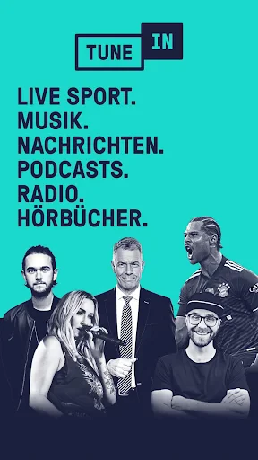 TuneIn Radio: Musik & Sport screenshot