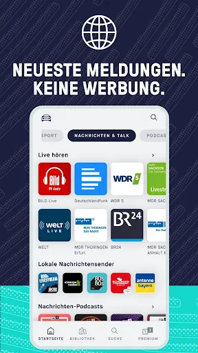 TuneIn Radio: Musik & Sport screenshot