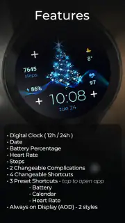 TVV Christmas 2 Watch Face screenshot 3