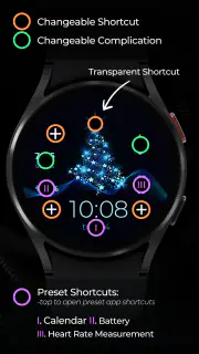 TVV Christmas 2 Watch Face screenshot 4