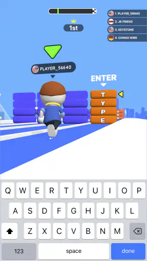 Type Sprint: Schnell schreiben screenshot