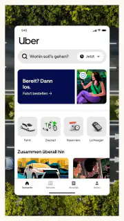 Uber - Eine Fahrt bestellen screenshot 2