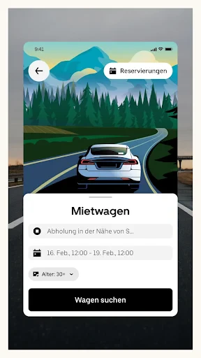 Uber - Eine Fahrt bestellen screenshot