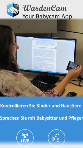 Überwachungskamera WardenCam screenshot