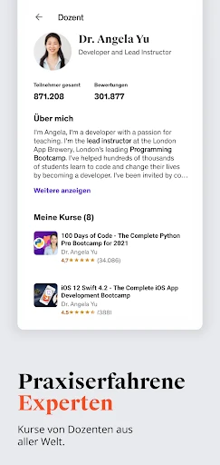 Udemy - Online-Kurse screenshot