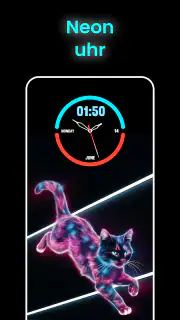 Uhr Live Wallpaper - Stylish screenshot 2