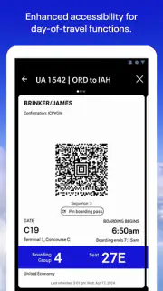 United Airlines screenshot 2
