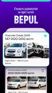 Uzum Avto: avtomobil bozori screenshot 2