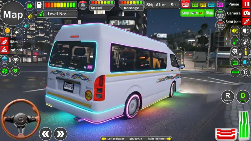 Van Driving Dubai Van Game screenshot 6