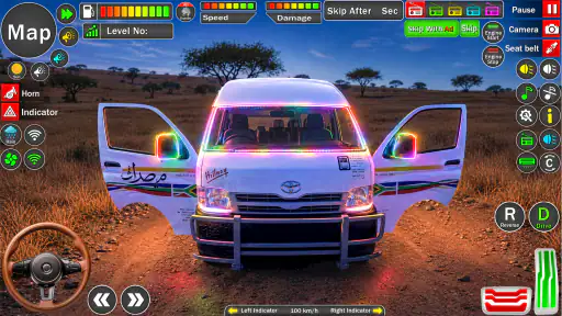 Van Driving Dubai Van Game screenshot 8