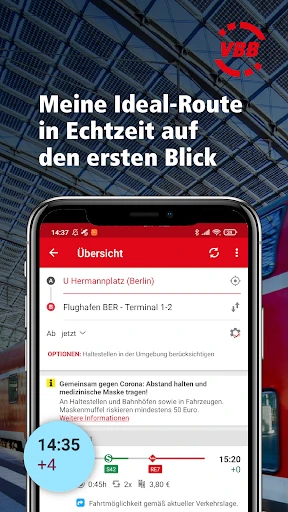 VBB Bus & Bahn: Tickets&Zeiten screenshot