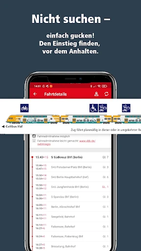 VBB Bus & Bahn: Tickets&Zeiten screenshot